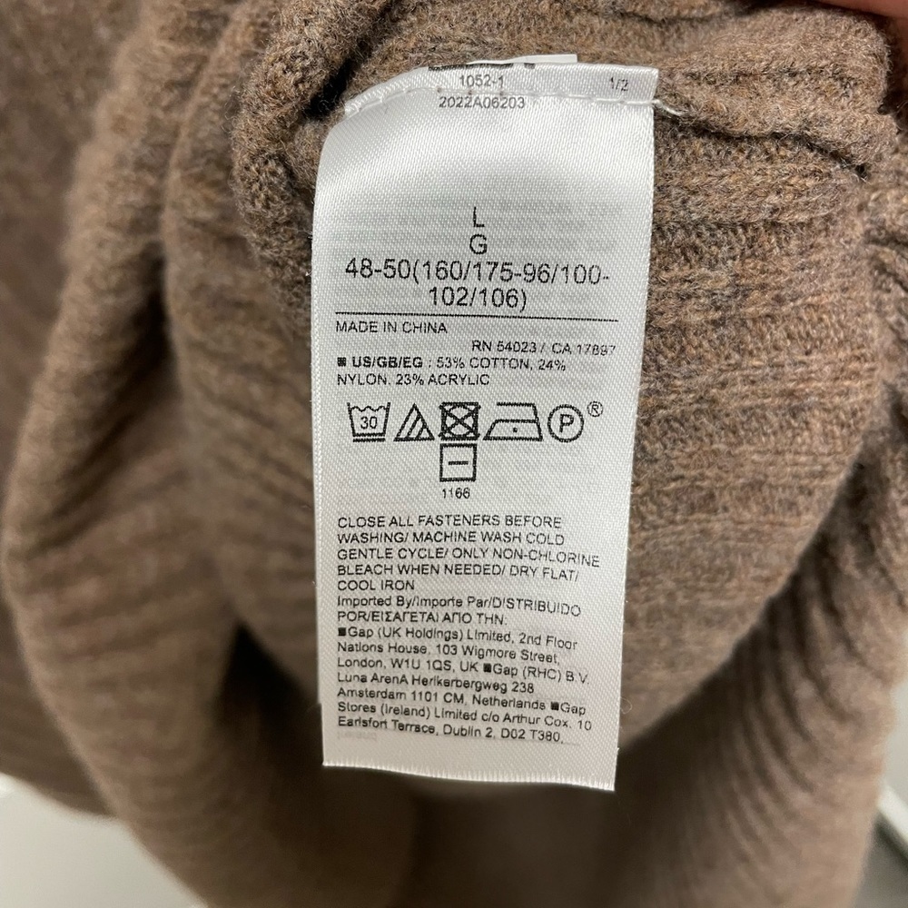 GAP MATERNITY Henley Midi Sweater Dress - Picture 10 of 12